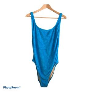 J.Crew One Piece Terry Cloth Swimsuit Size 12